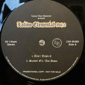 Latino Vinyl Associate presents Latino Elemental Vol. 2