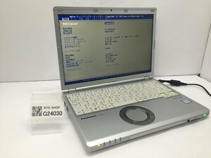 ジャンク/ Panasonic CF-SZ6RDYVS Intel Core i5-7300U メモリ8.19GB ストレージ無し 【G24030】