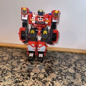 2003 hasbro Transformers Armada Gigacon Overload w/ Rollout / AS-IS 海外 即決