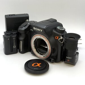 1円～/SONY/ソニー/α/700/DSLR-A700/付属品付/FDA-A1AM/デジタル一眼/デジタルカメラ/シャッターOK/通電確認済/ジャンク/X061