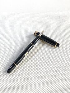 S5928○MONTBLANC モンブラン 万年筆 F ペン先 14K 4810 585 刻印あり GERMANY 筆記用具 文房具【保証あり】240611