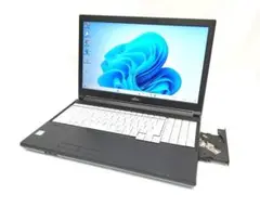 15.6液晶 富士通 A576/RX 6世代 I3 8GB 500GB DVD