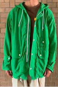 pilgrim surf + supply wilson surfari jacket green/ Mサイズ ほぼ未使用 マウンテンパーカー ジャケット グリーン　BEAMS