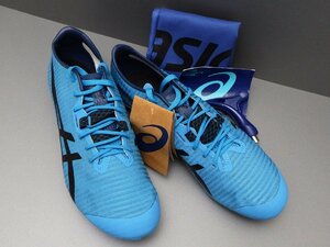 #【タグ付】asics アシックス SONICSPRINT ELLET 2 ソニックスプリント エリート 1093A145 402 27cm 訳あり ハンドル付 陸上スパイク (札)