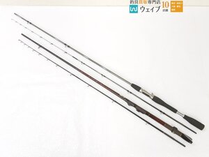 シマノ バイオクラフト コチ スズキ 240・幻波 マゴチ 210 船竿 計2点セット