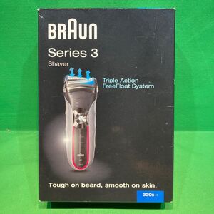 【中古品/動作確認済】BRAUN ブラウン 電気シェーバー Series3 充電式＋交流式 水洗い可能 ブラウンシェーバー メンズ BRAUN320s-4