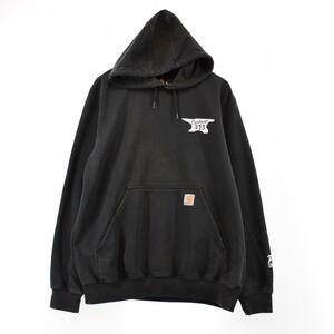 古着 カーハート Carhartt ORIGINAL FIT スウェットプルオーバーパーカー メンズL /eaa313210 【SS2406】