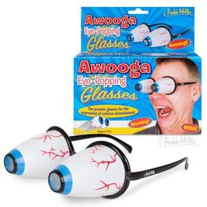 ★ギョロ目 めがね Awooga Eye-Popping Glasses Eye Ball 新品 コスチューム