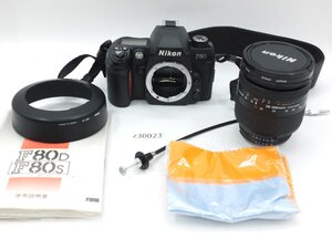 【z30023】Nikon ニコン F80 一眼レフ フィルムカメラ レンズ AF NIKKOR 28-200mm 1:3.5-5.6 D 格安スタート