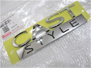 ★希少 キャスト スタイル CAST STYLE ダイハツ 新品 75442-B2181 LA250S LA260S ロゴ エンブレム 1点 旧車