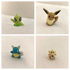 ポケットモンスター ポケモン フィギュア　セレビィ イーブイ　カメール　トゲピー