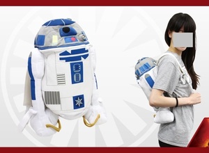 スターウォーズ R2D2 ぬいぐるみ リュックサック キャラごとおんぶ バックパック STAR WARS TDL 最後のジェダイ