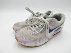 NIKE ナイキ AIR MAX エアマックス90 DX3516-100 ローカット スニーカー size23.5/ピンク ■■ ☆ eca4 レディース