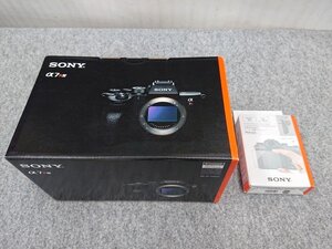 @【未使用品】 SONY デジタル一眼カメラ α7R IV ボディ ILCE-7RM4A ソニー モニター保護ガラスシート付