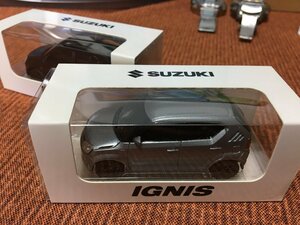 ⑧220円送料～SUZUKI イグニス プルバックカー 非売品 IGNIS スズキ ミニカー 未使用品 専用ケース コレクション 自動車 現状お渡し