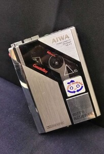 AIWA アイワ Cassette Boy カセットボーイ HS-F7 ポータブル カセットレコーダー カバー付き ※通電のみ確認済み ※動作未確認 60