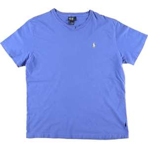 古着 90年代 ラルフローレン Ralph Lauren POLO by Ralph Lauren 半袖 ワンポイントロゴTシャツ メンズL ヴィンテージ /eaa425522