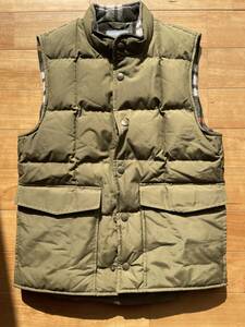 used美品別注 L.L.BEAN SIGNATURE 筆記体 ビンテージ 60/40 l.l.beanダウンベスト(RRL.フィルソン好きにも検索ワードとして)ゆうパック着払