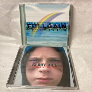 音楽CD2枚セット FULLGAIN optimistic GLORY HILL GOING NOWHERE フルゲイン　グローリーヒル