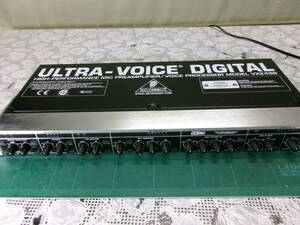 ■VX2496-1　BEHRINGER HIGH-PERFORMANCE MIC PREAMPRIFIER / PROCESSOR MODEL VX2496 ULTRA-VOICE DIGITAL 