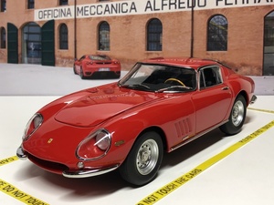 CMC 1/18 Ferrari 275 GTB/C 1966　レッド 　M-210　フェラーリ