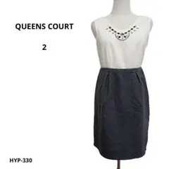 QUEENS COURT クイーンズコート ワンピース 2 ノースリーブ