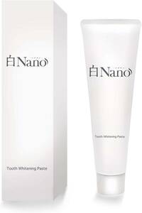 【新品・未使用】白Nano ホワイトニング歯磨き粉