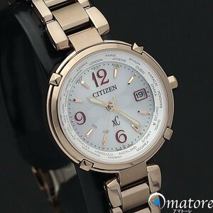 1円～◎極上美品◎CITIZEN シチズン XC クロスシー レディース 電波ソーラー H246◎箱