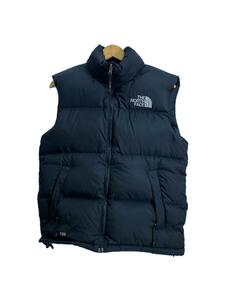 THE NORTH FACE◆NUPTSE VEST_ヌプシベスト/S/ナイロン/BLK