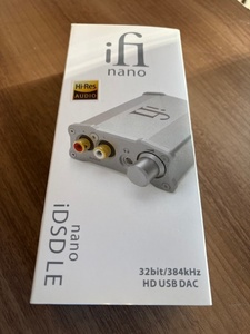 iFi Audio ヘッドホンアンプ・DAC iFi nano iDSD LE　動作品