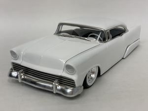 56 Chevy Bel Air Chop Top Custom シボレー ベルエア チョップトップ カスタム 1/24＊Hot Rod kustom Lowrider ホットロッド ローライダー