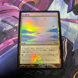 foil大量出品中 MTG 空僻地/Glimmervoid foil 日本語版 ミラディン MRD 状態SP程度 マジック・ザ・ギャザリング 