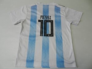 子供用！【★アルゼンチン代表！『MESSI/メッシ！＃10』】ユニフォーム！/150-160サイズ位