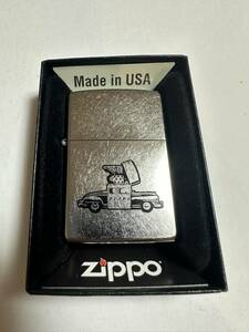 ZIPPO (ジッポ) USA製 オイルライター ケース入り 2018年製 ジッポカスタムカー 火花確認済