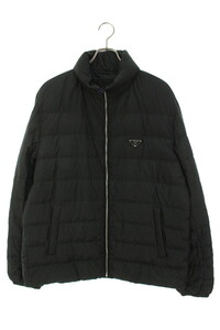 プラダ PRADA 23AW SGC403 サイズ:54 トライアングルプレートダウンジャケット 新古品 OM10