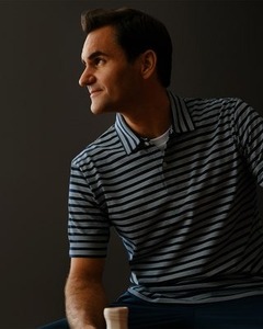 UNIQLO ユニクロ ドライEXポロシャツ ロジャー・フェデラーコレクション by JW ANDERSON フェデラー Federer アンダーソン テニス L