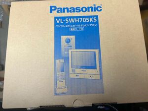 1円スタート【新品、未開封】Panasonic テレビドアホン VL-SWH705KS 3点セット インターホン ワイヤレス 子機 パナソニック