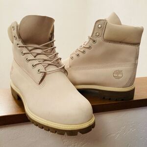 レア美品　Timberland 6inch Premium Boot 白