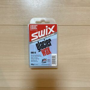 新品 SWIX GLACIER WAX 60g スウィックス スキーワックス スノーボード/gallium ガリウム ホルメンコール マツモトワックス LF HF