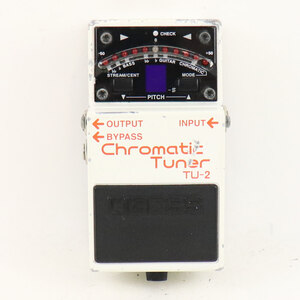 【中古】 クロマチックチューナー エフェクター BOSS TU-2 Chromatic Tuner ペダルチューナー