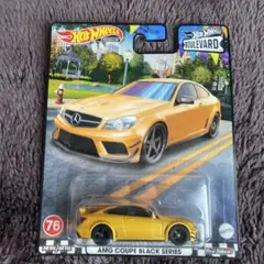 Hot Wheels AMG COUPE BLACK SERIES イエロー