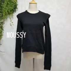 ⭐️美品⭐️MOUSSY マウジー 黒 トップス 長袖 レディース