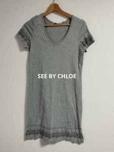 SEE BY CHLOE シーバイクロエ ロングTシャツ