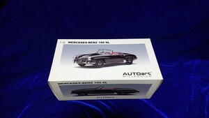 1/18 Mercedes Benz R121 Roadster 76118 BLACK 黒幌 メルセデス ベンツ 190SL ロードスター 