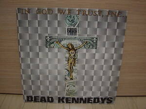 LP[NW] JELLO BIAFRA 在籍 NAZI PUNKS FUCK OFF 収録 DEAD KENNEDYS IN GOD WE TRUST INC STATIK 1981 デッド・ケネディーズ