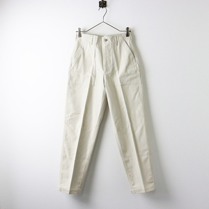 未使用 定価2万 定番 ザシンゾーン THE SHINZONE BAKER PANTS ベイカーパンツ 34/エクリュ ベージュ コットン テーパード【2400014179422】