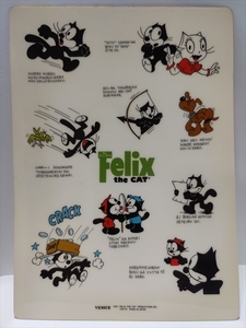 中古 FELIX THE CAT 下敷き / フィリックス フェリックス ザ キャット 