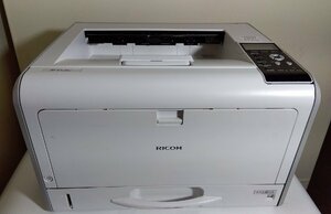 【埼玉発】【RICOH】A3モノクロレーザープリンター　SP6420LE　★カウンター10613枚★動作確認済★　(11-2908)