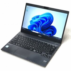 お宝アキバ/中古14日保証 AC付 Wi-Fi 電93％3h LIFEBOOK U937/R 13.3型 Win11P64Bit i5-7300U メ8 SD256 梱80 大9567