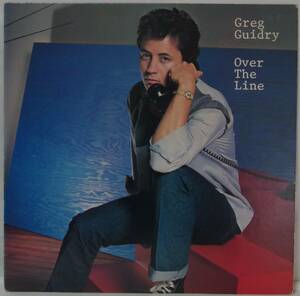 中古LPレコード簡易洗浄済み：GREG GUIDRY(グレッグ・ギドリー) / OVER THE LINE(オーヴァー・ザ・ライン) (US盤)